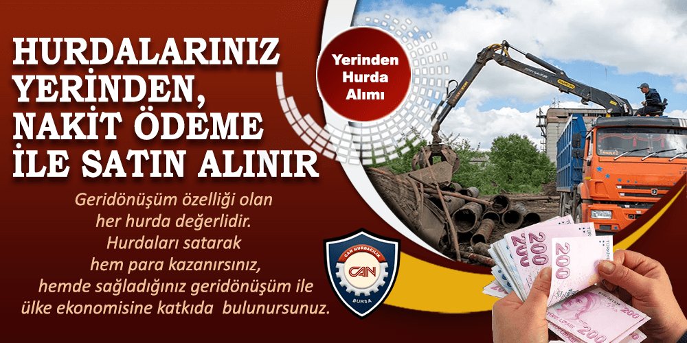 Bursa Yerinden Hurda Alımı